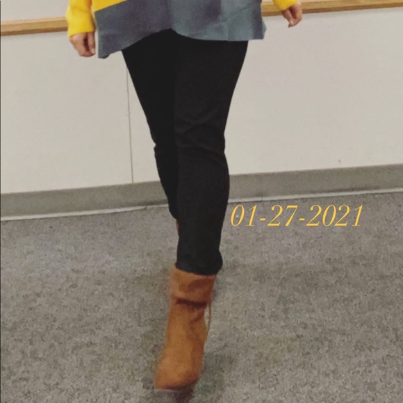 Soda Women's Slouchy Boot Round Toe Foldable Faux Suede - Picture 5 of 5